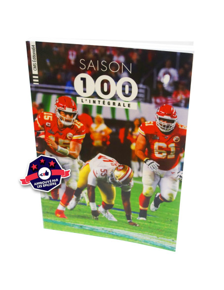 Livre NFL "Saison 100 - l'intégrale"