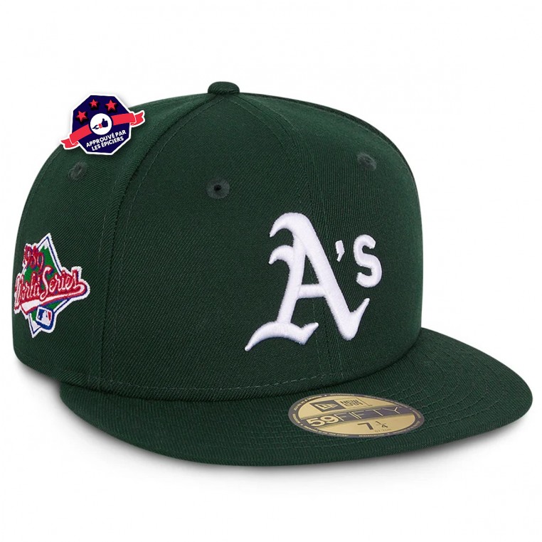 Buy the cap New Era 59Fifty of the Oakland Athletics edition World ...