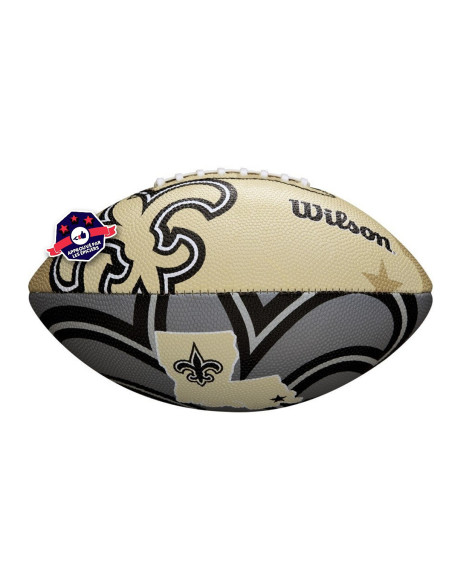 Ballon NFL New Orleans Saints - Taille Junior