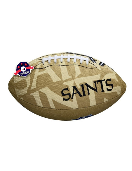 Ballon NFL New Orleans Saints - Taille Junior