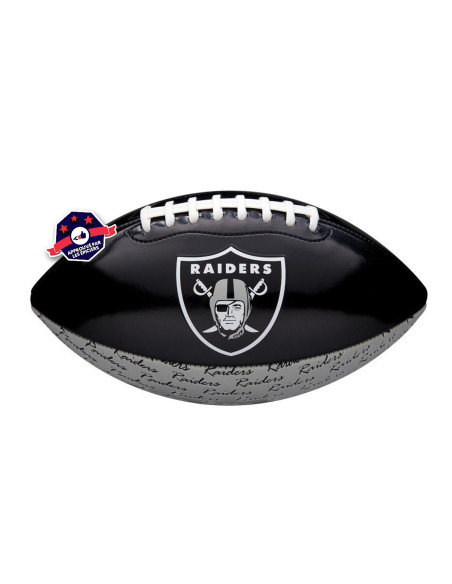 Ballon NFL "Pee Wee" des Las Vegas Raiders
