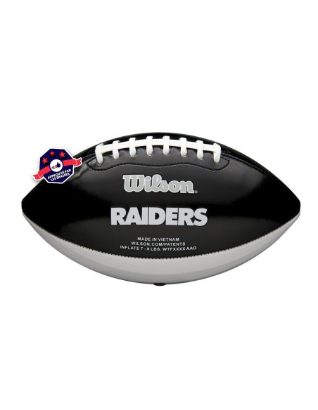 Ballon NFL "Pee Wee" des Las Vegas Raiders