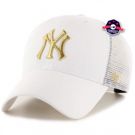 Cap Trucker - New York Yankees - White