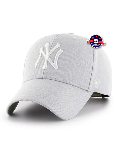 Casquette New York Yankees Mvp Snapback Steel Grey