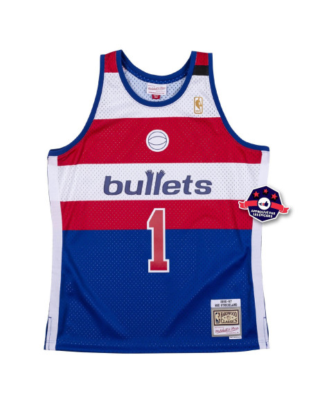 Jersey - Washington Bullets 1996-97 Rod Strickland