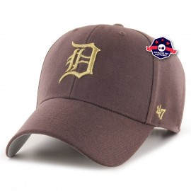 Cap - Detroit Tigers Metallic - Brown