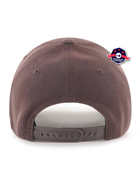 Casquette Detroit Tigers Metallic Snap Marron