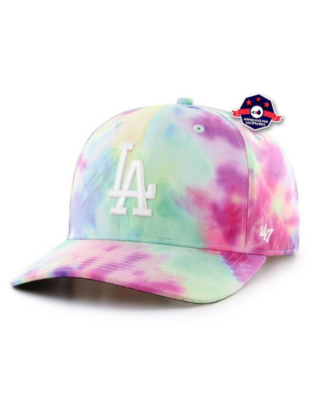 Casquette - Los Angeles Dodgers -Tie Dye White