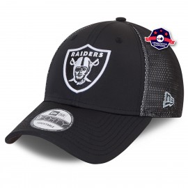 New Era Las Vegas Raiders Home Field 9FORTY A-Frame Trucker Cap Hat