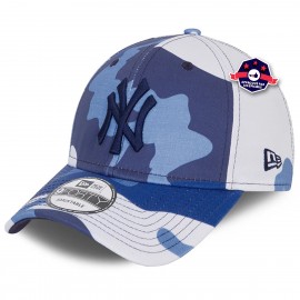 9Forty - New York Yankees - Blue and grey Camo Pack