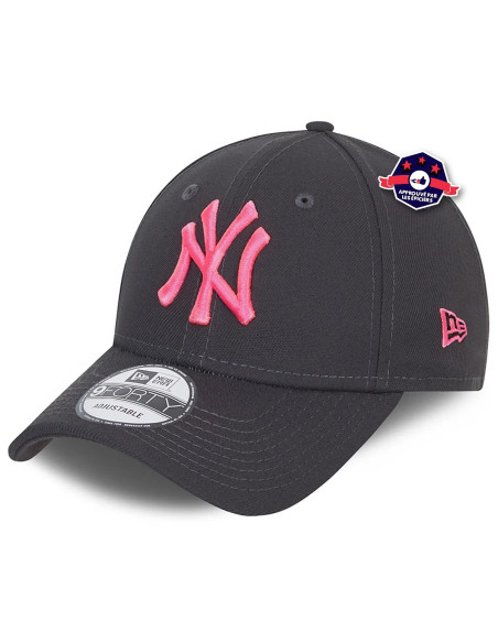 9Forty - New York Yankees - Neon Pack - gris et rose