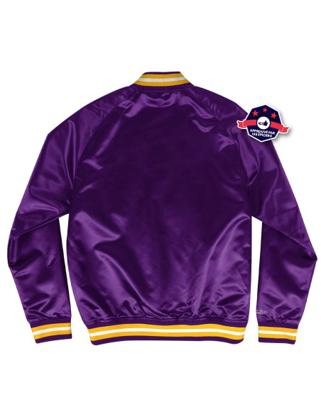 Light Weight Satin Jacket lakers