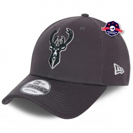 9Forty - Milwaukee Bucks - Grey