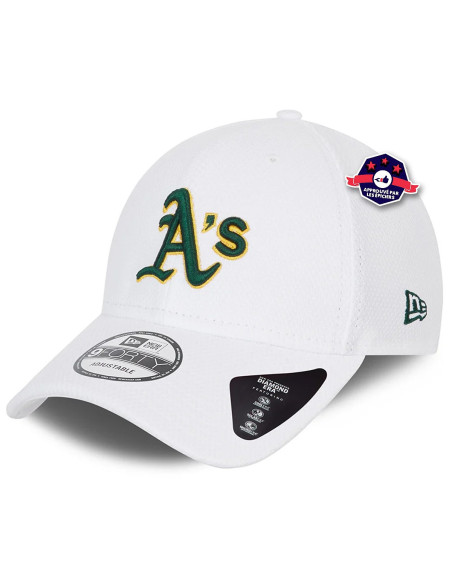 9FORTY New Era Oakland Athletics Alt Team MLB Diamond Era blanc
