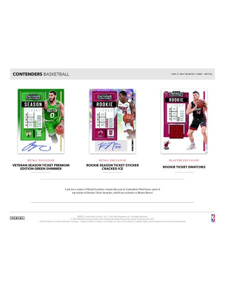 Pack Trading Cards - Contenders 2020-21 - Panini