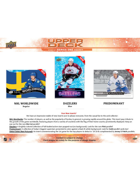 Upper Deck - Hockey - 2020-21 Series One