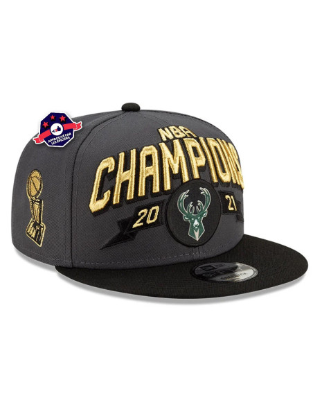 Casquette - Milwaukee Bucks - Champions NBA 2021