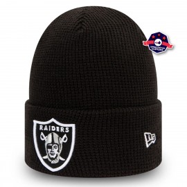 Las Vegas Raiders Heather Essential Grey Cuff - New Era beanie