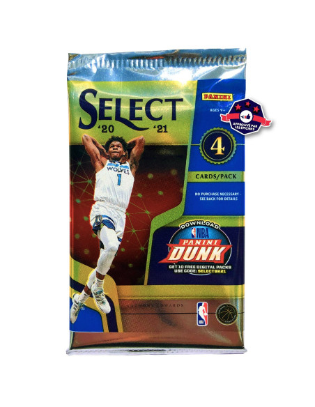 Pack Trading Cards NBA - 2020-21 Select - Panini