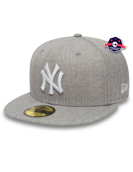 Casquette New Era - New York Yankees - 5950 - Gris Chiné