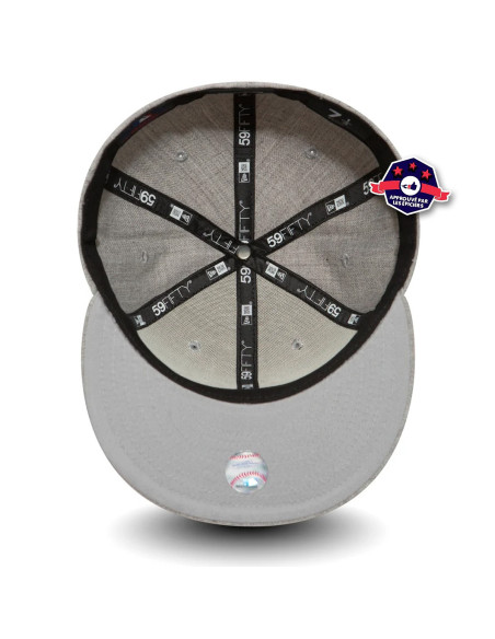 Casquette New Era - New York Yankees - 5950 - Gris Chiné