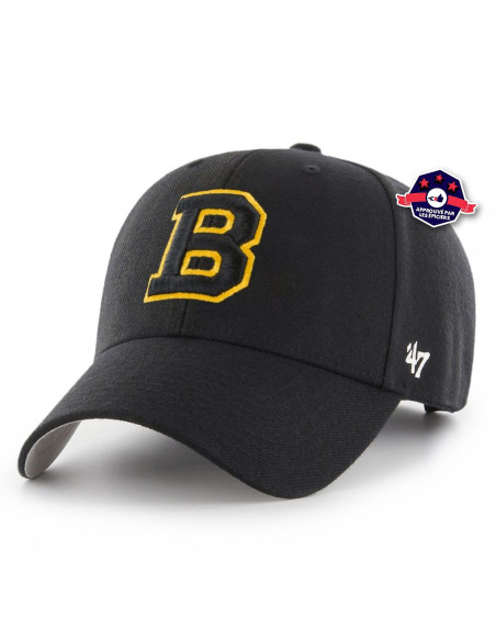 Casquette 47' - Boston Bruins - Noire liseré jaune