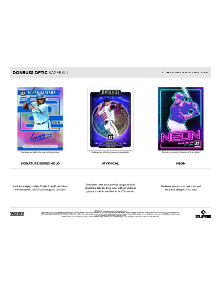 Pack Trading Cards MLB - Donruss Optic  2021 (Hobby Box) - Panini