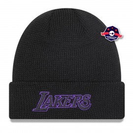 Beanie Los Angeles Lakers - Pop Black- New Era