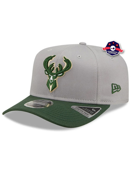 9Fifty - Milwaukee Bucks - Tonal Grey