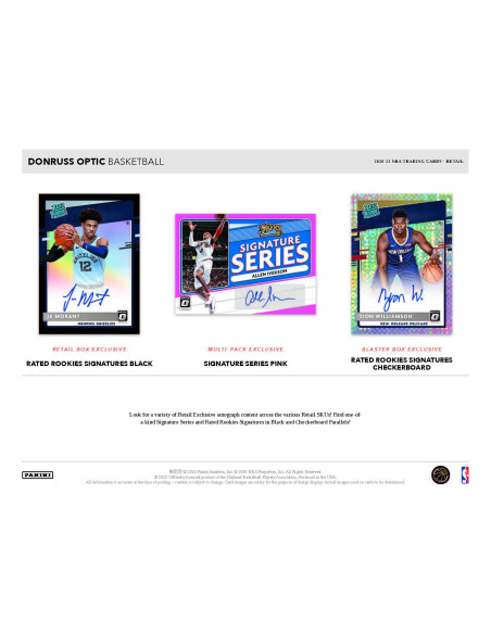 Pack Trading Cards NBA- Donruss Optic 2021 (Blaster Box) - Panini