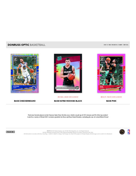 Pack Trading Cards NBA- Donruss Optic  2021 (Multi Pack Box) - Panini