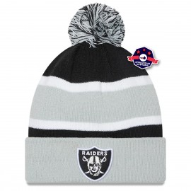 Buy the beanie Las Vegas Raiders Heather Grey by New Era