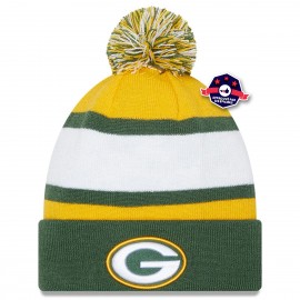 Beanie Green Bay Packers - Stripe Green - New Era