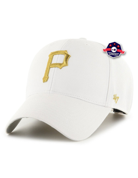Casquette '47 - Pittsburgh Pirates - Metallic Snap White