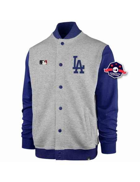 47 JACKET MLB LOS ANGELES DODGERS TRACK SLATE GREY