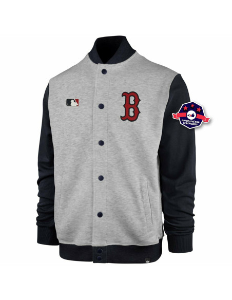 47 JACKET MLB BOSTON RED SOX BURNSIDE TRACK SLATE GREY