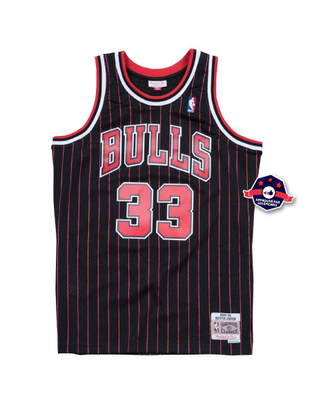 Jersey - Scottie Pippen - Bulls - Noire