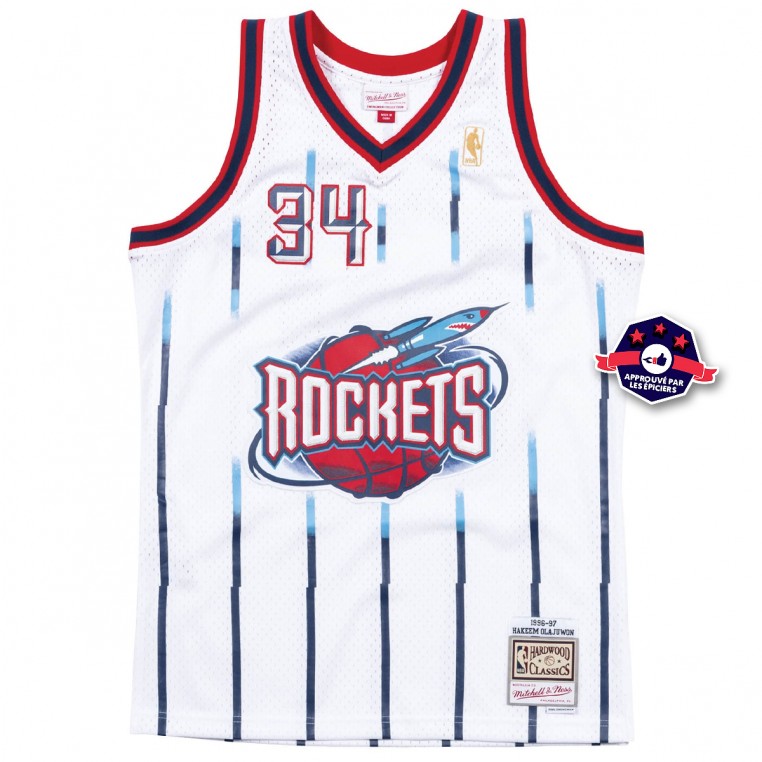 Hakeem Olajuwon Houston Rockets Basketball Jersey – Best Sports Jerseys