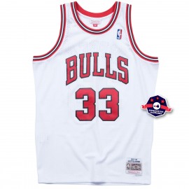 Scottie Pippen Jersey - Bulls - White