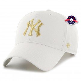 47' Cap - New York Yankees - Metallic snap white