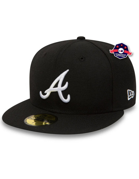 Casquette New Era - Atlanta Braves - 5950 - Noire