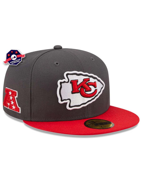 Casquette 59FIFTY - Kansas City Chiefs - Grey