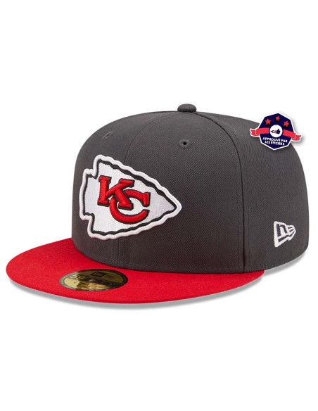 Casquette 59FIFTY - Kansas City Chiefs - Grey