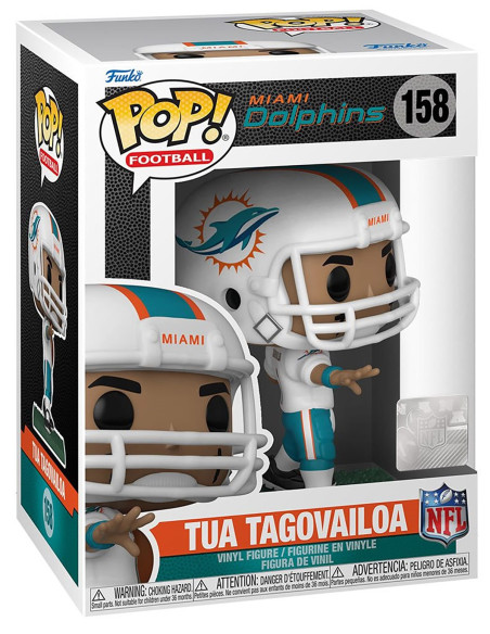 NFL POP! Sports Vinyl figurine Dolphins - Tua Tagovailoa (Home Uniform)