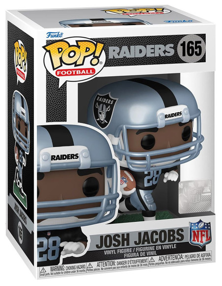 NFL POP! Sports Vinyl figurine Raiders - Josh Jacobs (Home Uniform) 9 cm