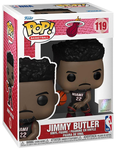 NBA Legends POP! Sports Vinyl figurine Heat - Jimmy Butler (Black Jersey) 9 cm