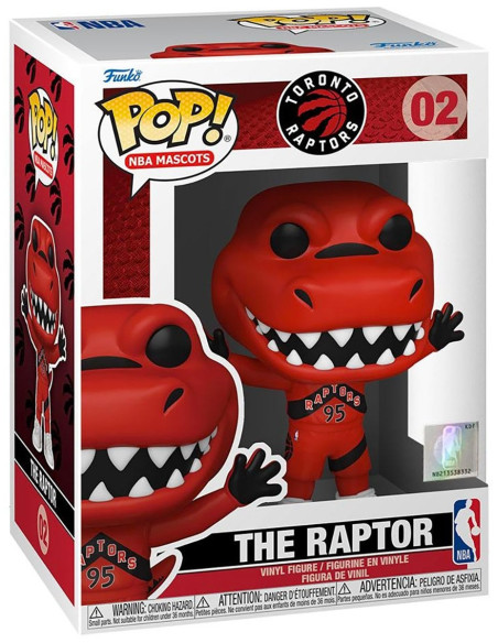 NBA Mascots POP! Sports Vinyl figurine Toronto - Raptor