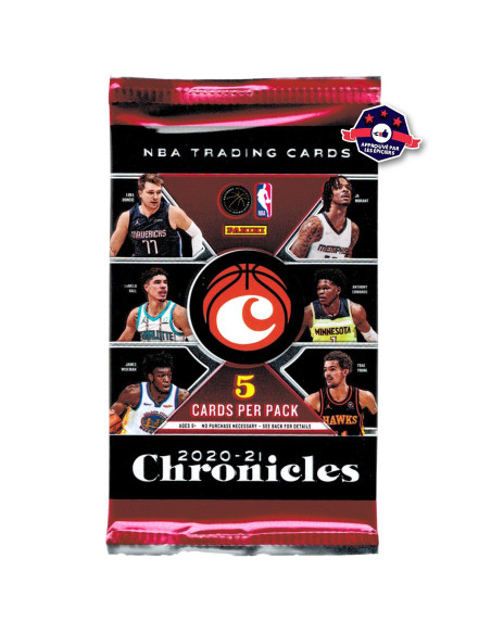 Pack Trading Cards NBA - 2021 Chronicles (Blaster Box) - 5 Cartes Panini