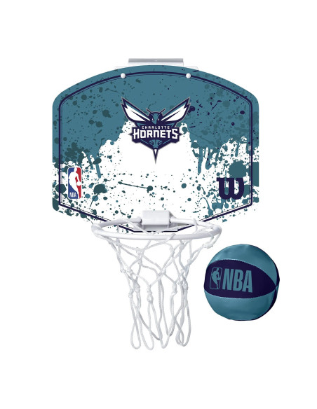 NBA TEAM MINI HOOP CHAR HORNETS