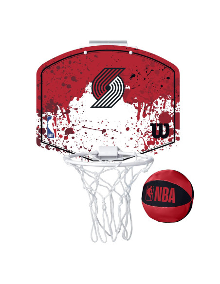 Mini Panier de Basket Wilson NBA - Portland Trail Blazers